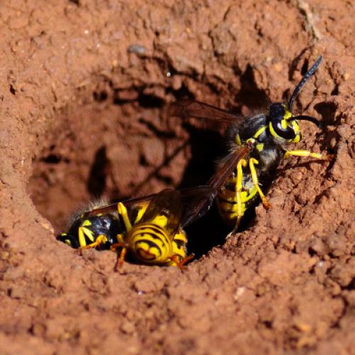 Erdwespe